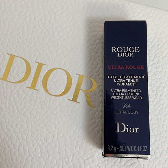 ❤️🎉HP🎉DIOR💄ROUGE DIOR-ULTRA ROUGE-SATIN-534 ULTRA COSY-LIMITED EDITION - Picture 14 of 15